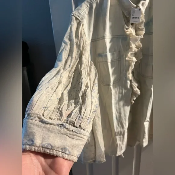 NWT: Free People We the free faded by the sun tunic shirt - Picture 4 of 8